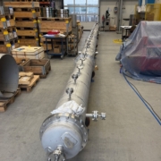 14 Meter Edelstahl-Kolonne nach DN400