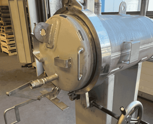 Schnellverschluss geschlossen, Frontansicht